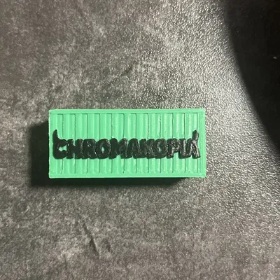 Móc khóa hình container vận chuyển trong Chromakopia