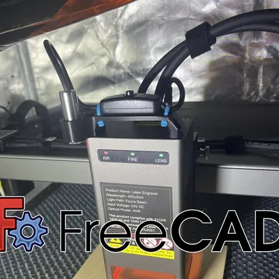 Giá đỡ lắp đặt laser chéo cho Creality Falcon 2 40W