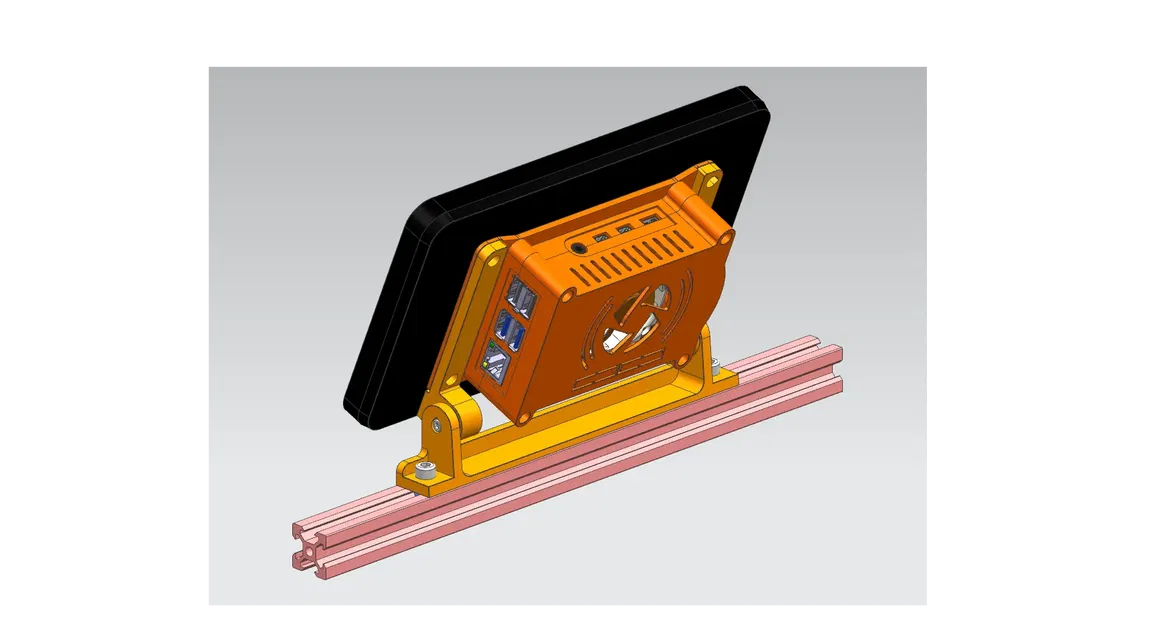 Giá đỡ V-Slot profile 2020 cho vỏ màn hình cảm ứng 7 - Image 1