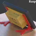 Vỏ cho màn hình cảm ứng Raspberry Pi 2 với giá đỡ điều chỉnh - Thumbnail 2