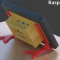Vỏ cho màn hình cảm ứng Raspberry Pi 2 với giá đỡ điều chỉnh - Thumbnail 8