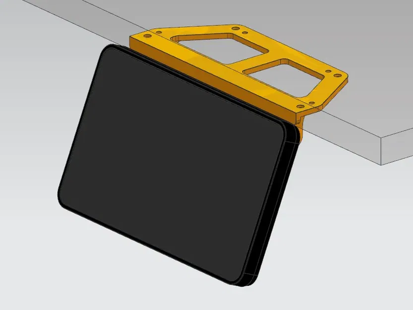 Giá đỡ gắn bảng cho vỏ màn hình cảm ứng 7" Raspberry Pi - Image 2