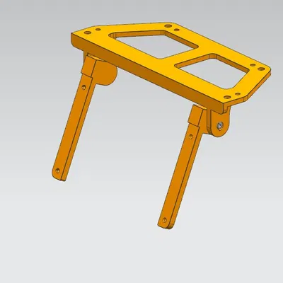 Giá đỡ gắn bảng cho vỏ màn hình cảm ứng 7" Raspberry Pi