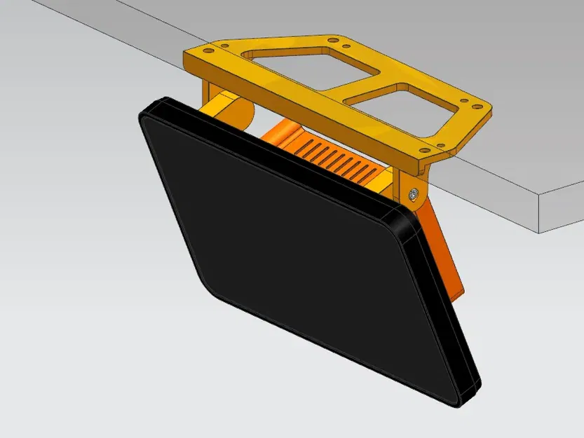 Giá đỡ gắn bảng cho vỏ màn hình cảm ứng 7" Raspberry Pi - Image 5