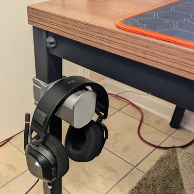 Giá đỡ tai nghe gắn chân bàn vuông 38.5mm