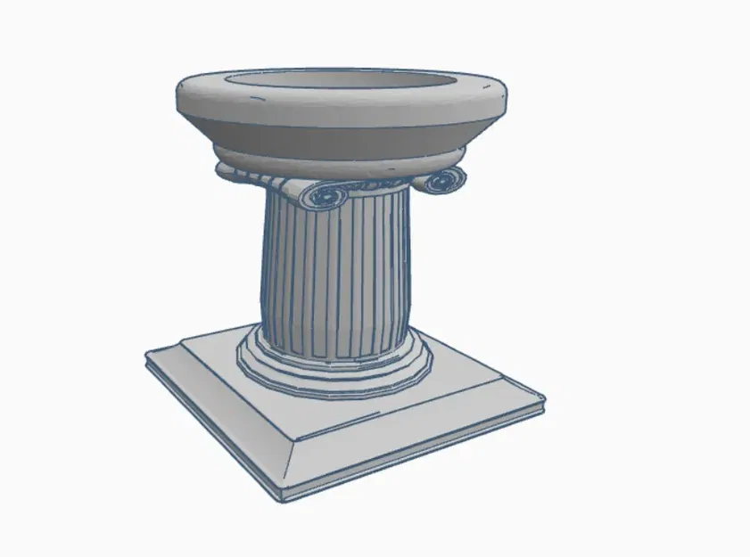 Cốc trứng phong cách cột Hy Lạp độc đáo - Image 2