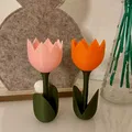 Trang trí bàn hoa tulip cho lễ Phục Sinh và giá đỡ trứng - Thumbnail 2