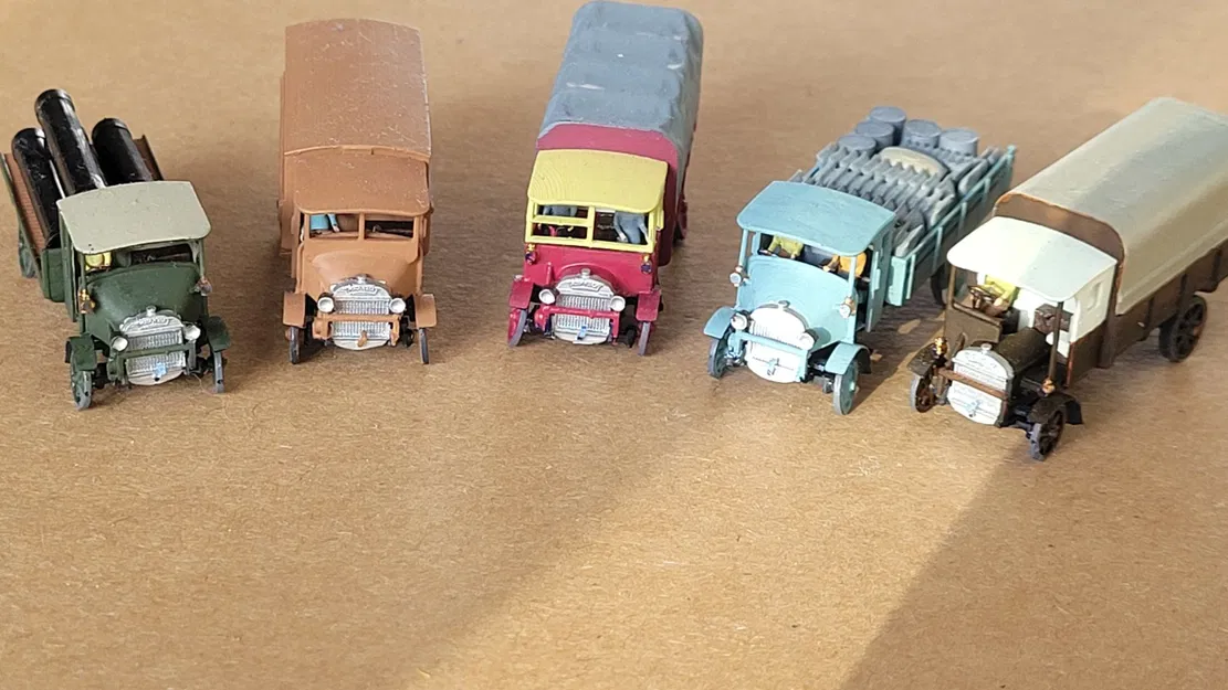 C&D - Mô hình xe tải Thornycroft PB phiên bản 1-148 - Image 3