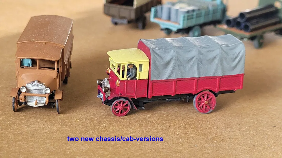 C&D - Mô hình xe tải Thornycroft PB phiên bản 1-148 - Image 5