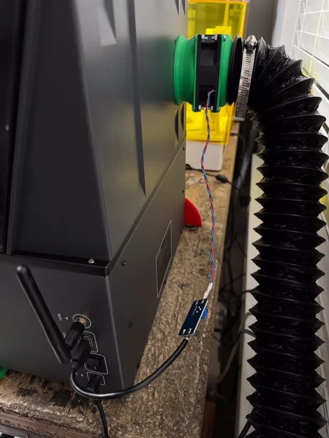 Bộ chuyển đổi ống thông gió cho Elegoo Saturn 4 - Image 1