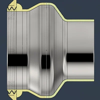Bộ chuyển đổi ống thông gió cho Elegoo Saturn 4