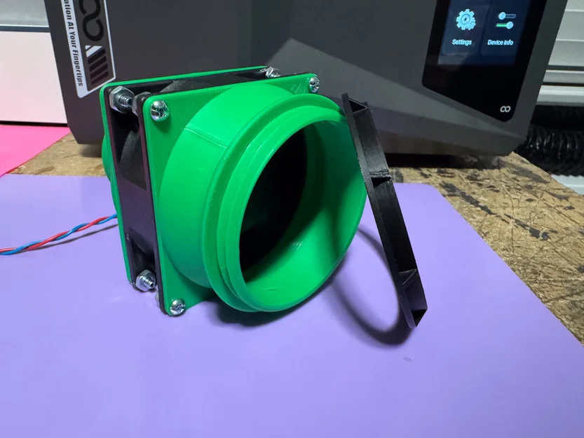 Bộ chuyển đổi ống thông gió cho Elegoo Saturn 4 - Image 4