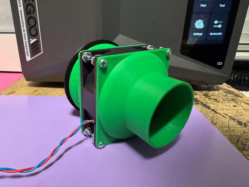 Bộ chuyển đổi ống thông gió cho Elegoo Saturn 4 - Image 5