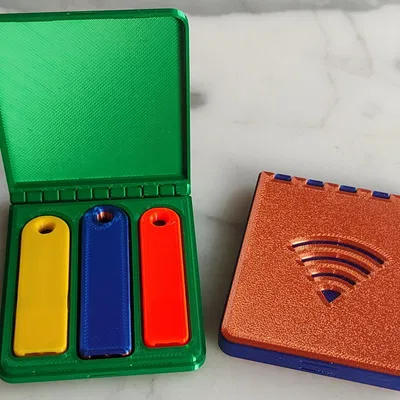 Hộp quà và lưu trữ cho bộ còi chìa khóa