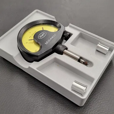 So sánh đồng hồ Mahr Millimess với khay Gridfinity