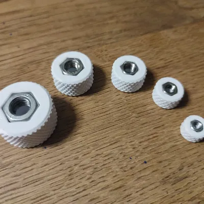 Cán vặn có rãnh cho đai ốc Hex M3-M10