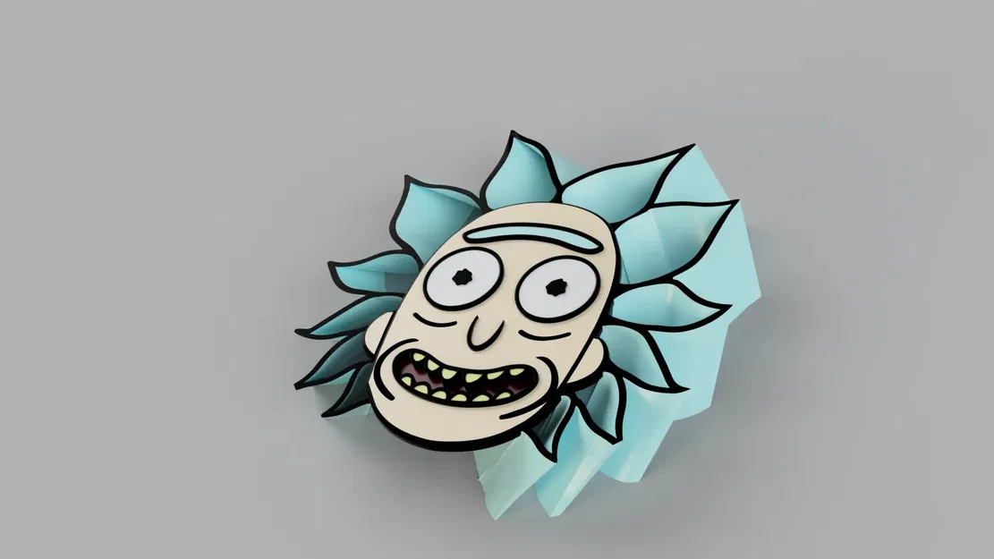 Fan Rick - Nhân vật quạt từ Rick and Morty - Image 2