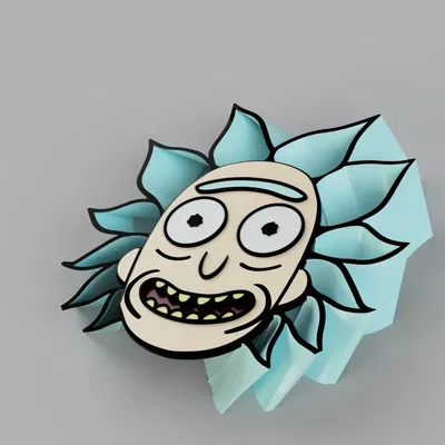 Fan Rick - Nhân vật quạt từ Rick and Morty
