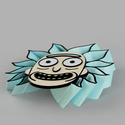 Fan Rick - Nhân vật quạt từ Rick and Morty