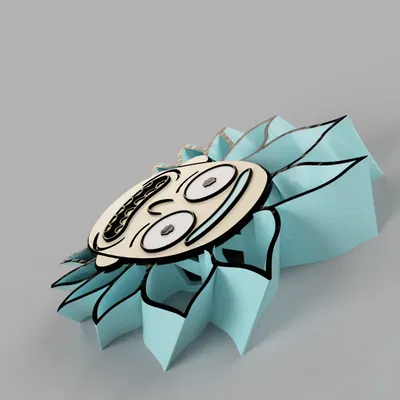 Fan Rick - Nhân vật quạt từ Rick and Morty