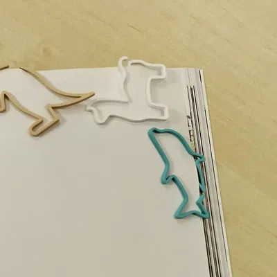 Kẹp giấy hình thú ngộ nghĩnh cho văn phòng