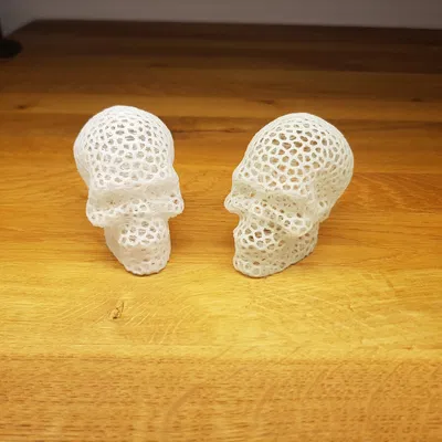 Đầu lâu Voronoi tiết kiệm vật liệu tối đa