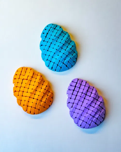 Trứng Phục Sinh Dẻo - Mô Hình Trứng Phục Sinh Linh Hoạt - Image 1