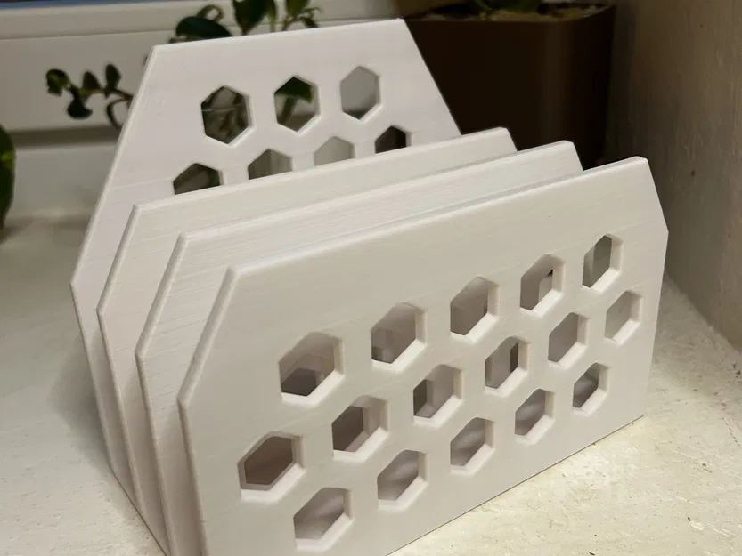 Giá đỡ bàn làm việc kiểu tổ ong cho giấy tờ và tài liệu - Image 1