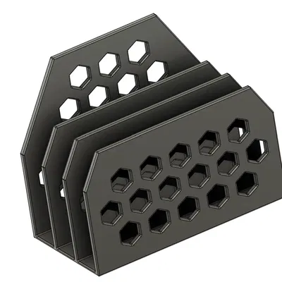 Giá đỡ bàn làm việc kiểu tổ ong cho giấy tờ và tài liệu