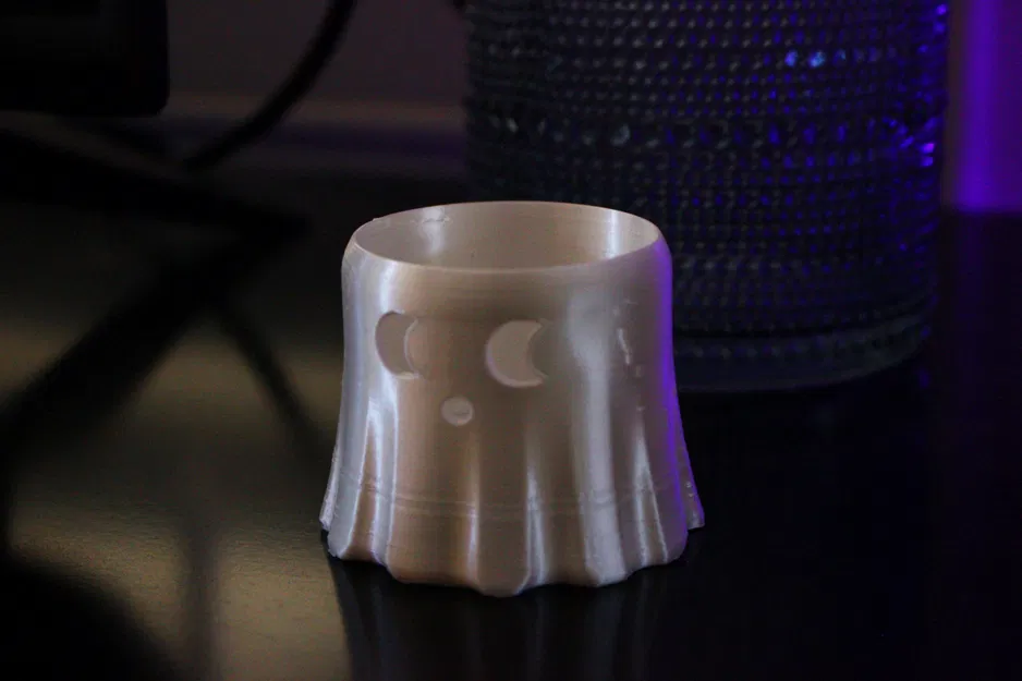 Giá đỡ nến tealight hình ma cho lễ hội Halloween - Image 2