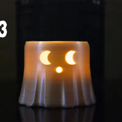 Giá đỡ nến tealight hình ma cho lễ hội Halloween