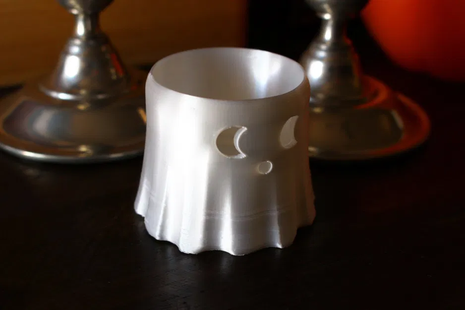 Giá đỡ nến tealight hình ma cho lễ hội Halloween - Image 5