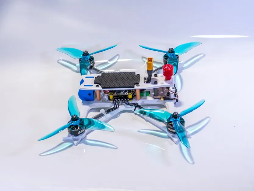 Drone FPV 5 inch khung G4ZO x2 thiết kế riêng - Image 4