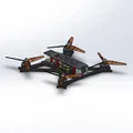 Drone FPV 5 inch khung G4ZO x2 thiết kế riêng - Thumbnail 5