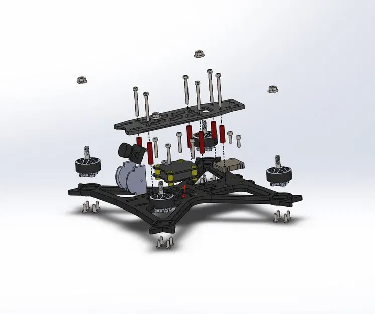 Drone FPV 5 inch khung G4ZO x2 thiết kế riêng - Image 6