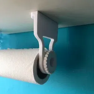 Giá đỡ khăn giấy đơn giản với thiết kế hai phần