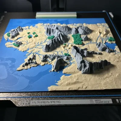 Bản đồ Trung Đất trong loạt phim Chúa tể những chiếc nhẫn