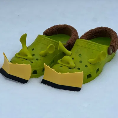 Cái cào tuyết hình chữ V cho giày Crocs