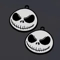 Bông tai Jack Skellington phong cách Halloween - Thumbnail 1