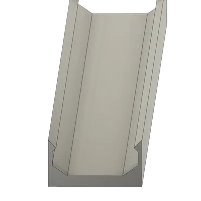 Kênh chữ U LED 9x17mm cho thiết kế thanh ánh sáng