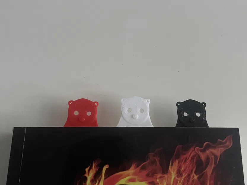 Dấu sách hình gấu Bắc Cực dễ thương - Image 2