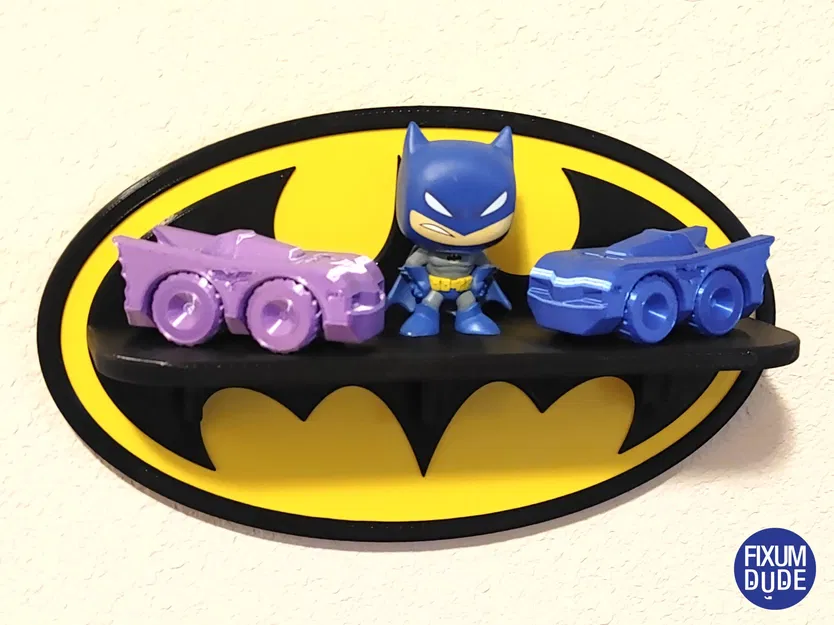 Giá đỡ biểu tượng dơi vàng của Batman - Image 3