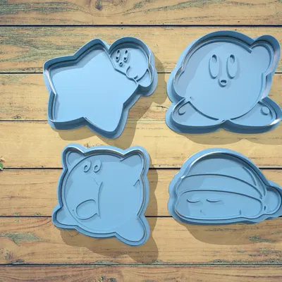 Bộ khuôn bánh quy Kirby độc đáo cho những tín đồ Nintendo
