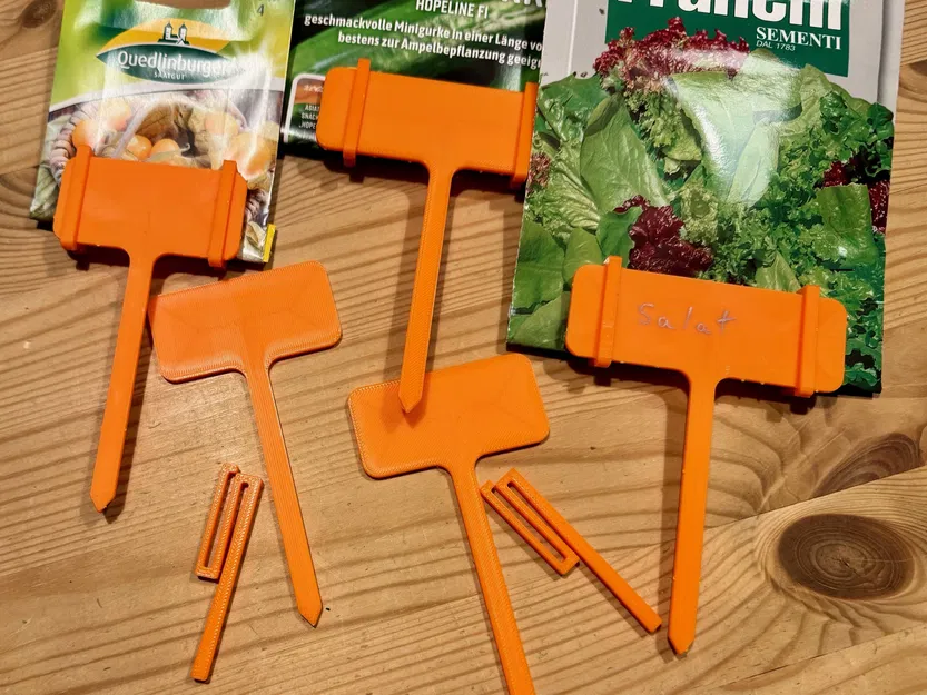 Thẻ Kit - Giá đỡ chậu cây và túi hạt giống - Image 1