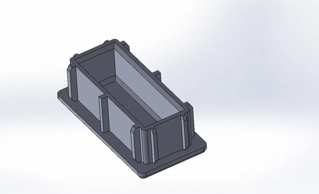 Nắp bịt ống vuông 20x20mm và 40x20mm - Image 2