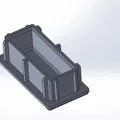 Nắp bịt ống vuông 20x20mm và 40x20mm - Thumbnail 2