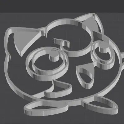 Những hình dán Pokemon Jigglypuff trang trí tường