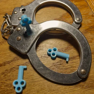 Khóa tay còng đồ chơi in 3D