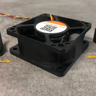 Bộ đệm quạt sau cho Prusa Core One