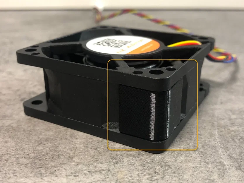 Bộ đệm quạt sau cho Prusa Core One - Image 3